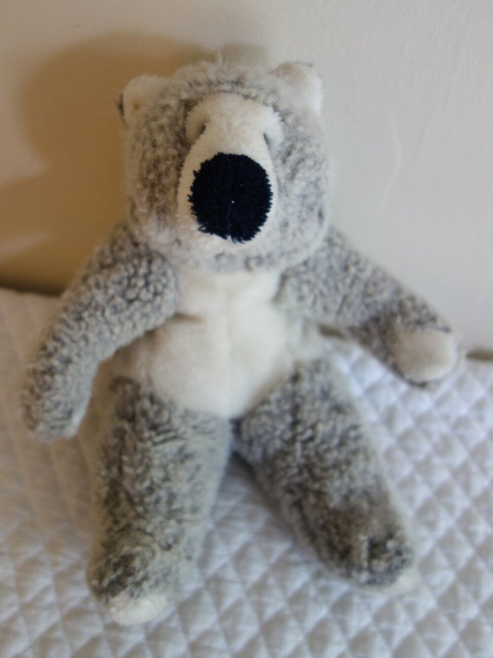 Vntg 80’s BOZZIE BEAR Handcrafted by California Stuffed Toys Plush